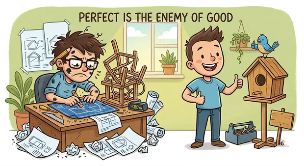 Perfect Is the Enemy of Good